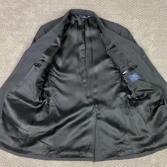 Brooks Brothers 346 Stretch Blazer Sport Coat Men's 38S Gray 3 Button Wool Blend - Picture 4 of 14